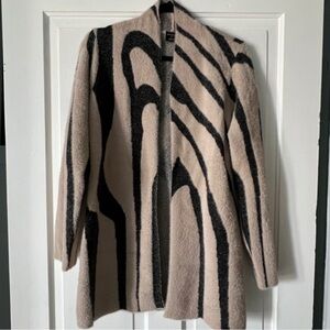 Animal print cardigan sweater super soft medium devotion by Cyrus